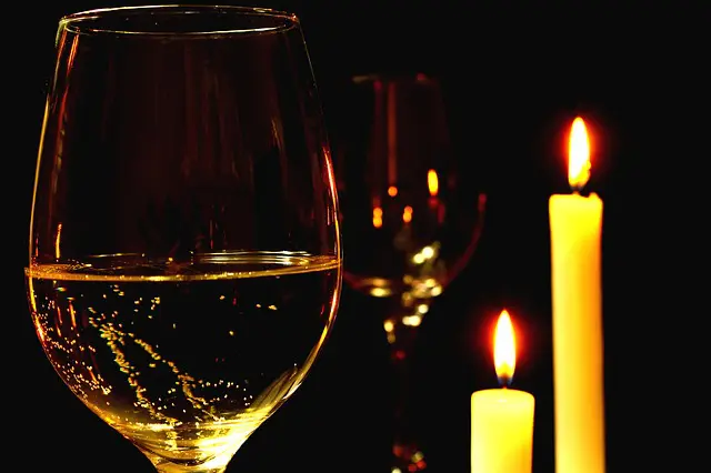 Romantisches Dinner Gemeinsames Essen als Geschenk