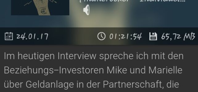 Beziehungs-Investoren on Tour: Unsere Podcast-Premiere beim Finanzrocker Beziehungs-Investoren on Tour: Unsere Podcast-Premiere beim Finanzrocker