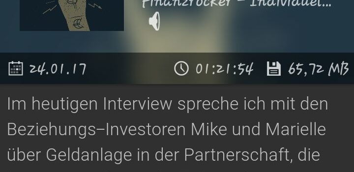 Beziehungs-Investoren on Tour: Unsere Podcast-Premiere beim Finanzrocker Beziehungs-Investoren on Tour: Unsere Podcast-Premiere beim Finanzrocker