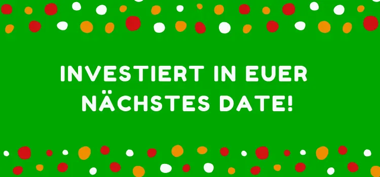 In Date's investieren Möglichkeiten aktiv in die Beziehung zu investieren