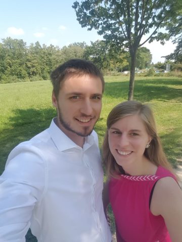 Beziehungs-Investoren Mike Marielle sommerselfie